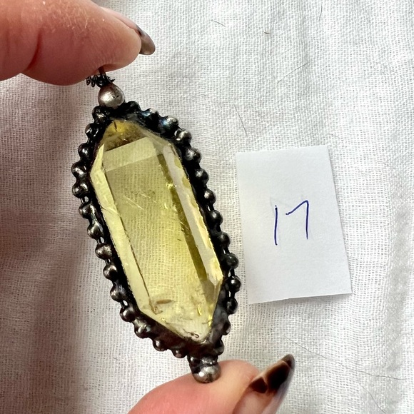 * NEW STOCK! * DT Citrine Chakra Clearing Necklace Pendant - Picture 15 of 16